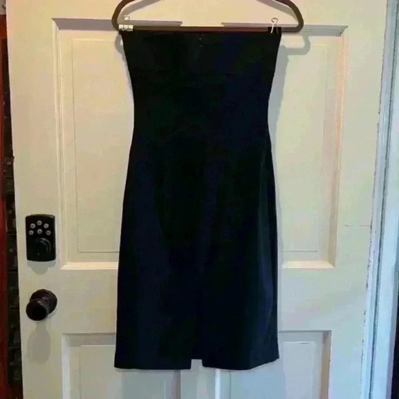 Guess Little Black Strapless Dress Juniors Size 11 - Picture 2 of 6